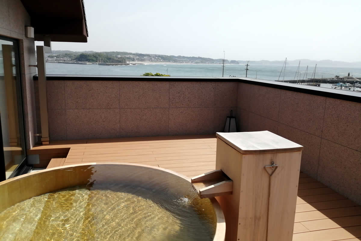 露天風呂付きスイートルーム 露天風呂