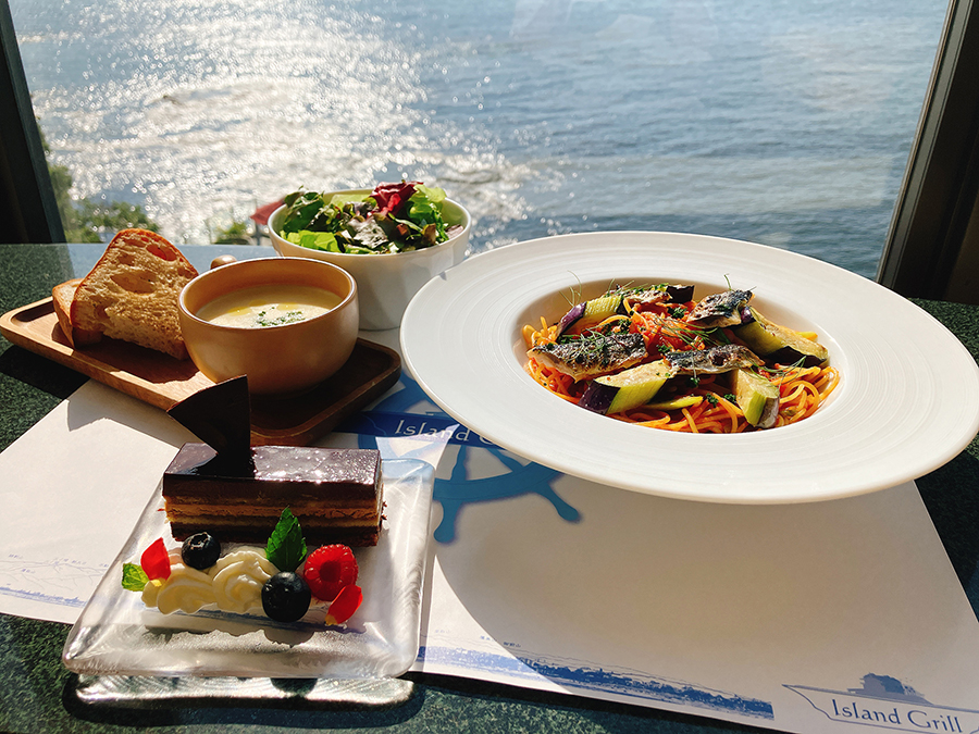 ユッタリート アイランドグリルメニュー内容一例