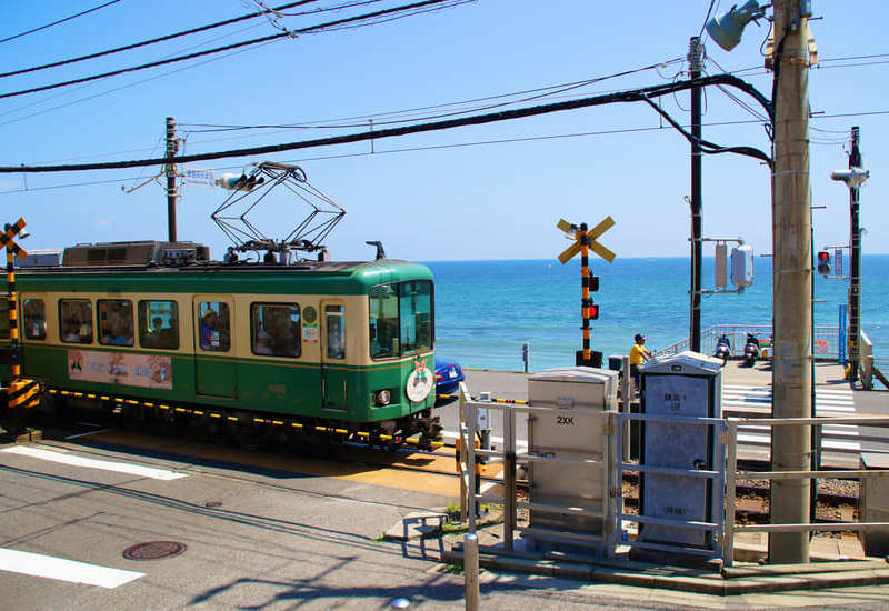 江ノ電 鎌倉高校前駅
