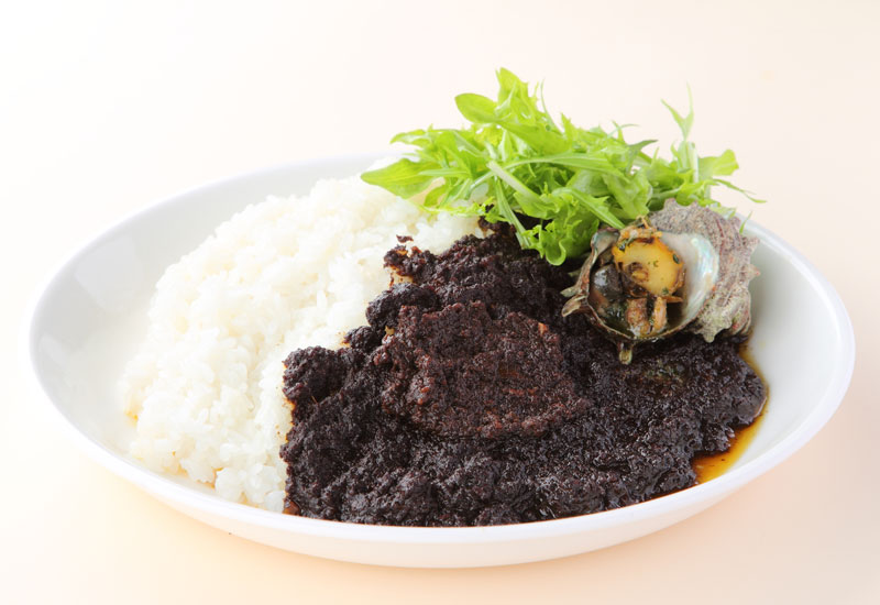 江の島カフェ さざえ黒カレー
