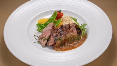 神奈川県産 やまゆり豚の肩ロースグリル ジャポネソース