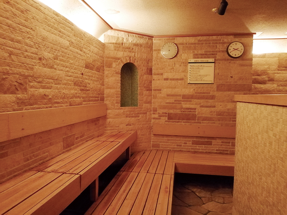 1F洞窟エリアサウナ